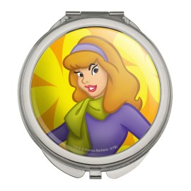 GRAPHICS & MORE Scooby Doo Daphne Character Compact Travel Purse Handbag Makeup Mirror