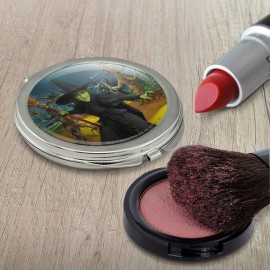GRAPHICS & MORE Wizard of Oz Wicked Witch Character Compact Travel Purse Handbag Makeup Mirror
