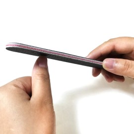 Honbay 20PCS 100/180 Grit Nail File Emery Board Double Sided Nail Care Tool Nail Buffering Files Pedicure Tools for Home and Salon Use