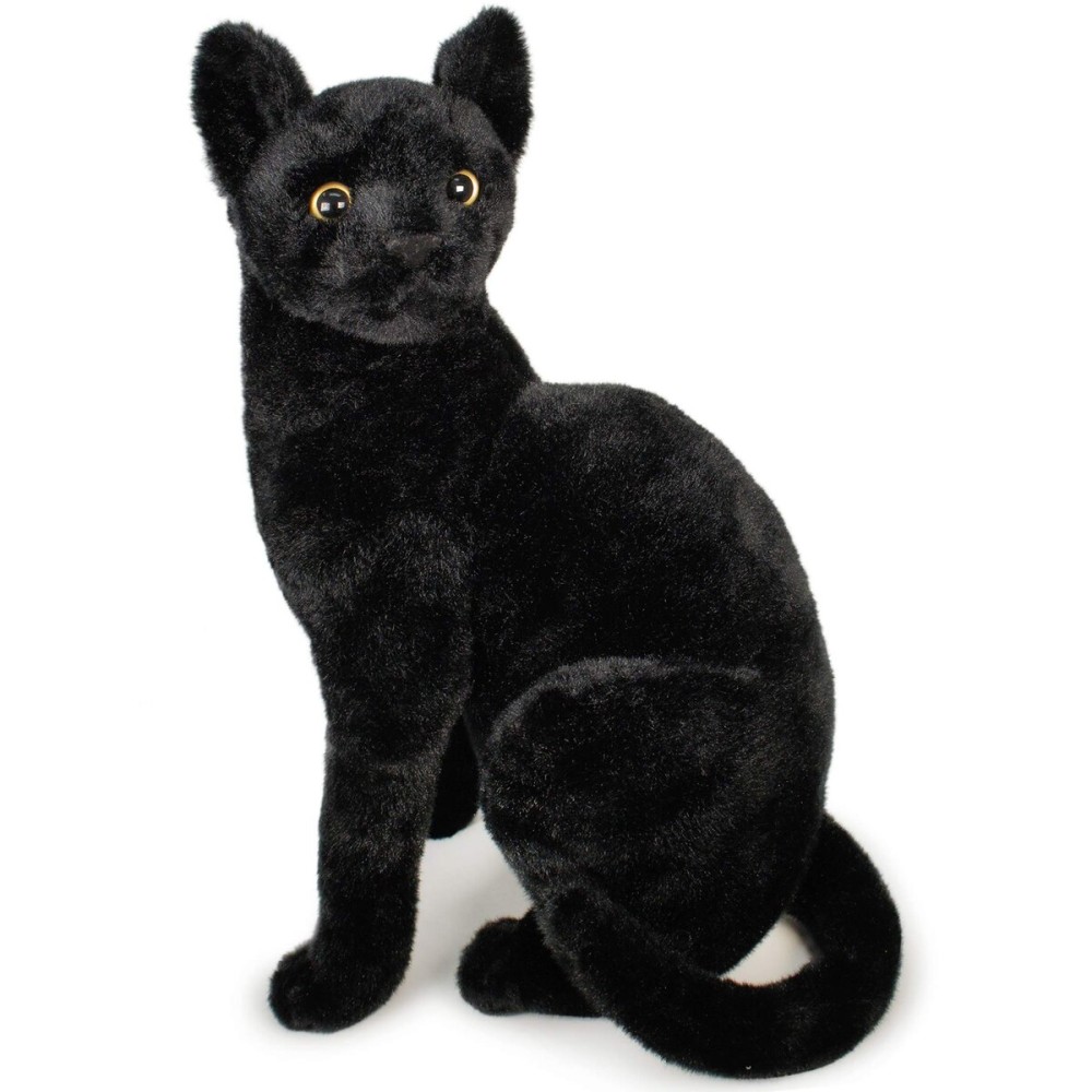 TigerHart Boone The Black Cat - 13 Inch Stuffed Animal Plush