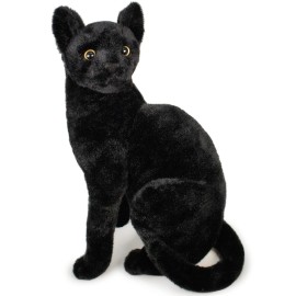 TigerHart Boone The Black Cat - 13 Inch Stuffed Animal Plush
