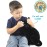 TigerHart Boone The Black Cat - 13 Inch Stuffed Animal Plush