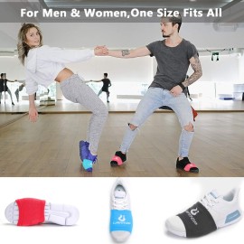 LAMANTOP Socks for Dancing on Smooth Floors,Dance Shoe Covers Over Shoes Socks for Dancer Women Men, Turns to Dance on Wood Floor