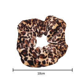 LOVEF Fashion 5 Pieces Velvet Leopard Hair Scrunchies Ponytail Holder Bun Maker Hair Accessories Mixed Colors LOVEF Fashion 5 Pieces Velvet Leopard Hair Scrunchies Ponytail Holder Bun Maker Hair Accessories Mixed Colors