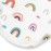SwaddleMe Original Organic Swaddle 2-pk, 100% Organic Cotton Adjustable Baby Wrap, Small (0-3 Months, 7-14 lbs, up to 26), Chasing Rainbows