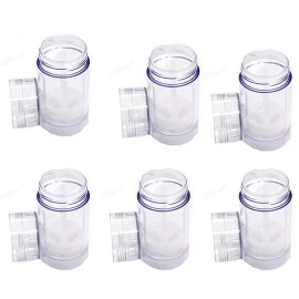 Clear Empty Plastic Round Deodorant Containers,Round Shape Bottom Filling Stick Deodorant Container Twist Up Stick Tube (C)