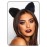 Catery Cute Cat Ears Headbands Black Plush Bunny Ear Headband Headpieces Women Party Hair Accessories for Nightclubs Masquerade Halloween Christmas