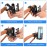 SupreGear Cup Holder, 360 Degree Rotation Stroller Bike Water Bottle Holder Cup Holder, Universal for Walkers, Rollators, Wheelchairs, Bicycles, Strollers and Motorcycle Accessories, Tools Free