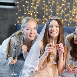 BAHABY Silver Crowns for Women Rhinestone Princess Tiara with Combs for Birthday Prom Bridal Shower Wedding Halloween Party