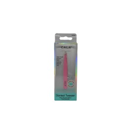 Cala Pro pink slanted tweezers