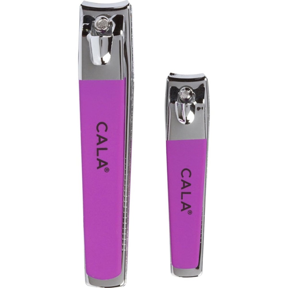 Cala Soft touch orchid nail clipper duo