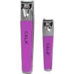 Cala Soft touch orchid nail clipper duo