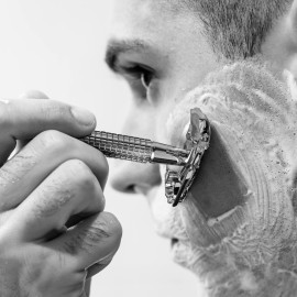 WEISHI 50Count Single Edge Razor Blades- Double Edge Safety Razor Extra Stainless Blades -Men\'s Safety for Shaving