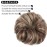 Messy Bun Hair Piece,Qunlinta Hair Bun Thick Updo Scrunchies Hair Extensions Ponytail Hair Pieces for Women Girls Light Brown Mix Ash Blonde