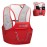 TRIWONDER Hydration Vest 2.5L Ultra Trail Running Backpack Hydration Pack Marathon Vest Lightweight Outdoor Hiking Cycling Daypack (Red-Orange - Only Vest, M/L - 35.4-40.2in)