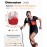 TRIWONDER Hydration Vest 2.5L Ultra Trail Running Backpack Hydration Pack Marathon Vest Lightweight Outdoor Hiking Cycling Daypack (Red-Orange - Only Vest, M/L - 35.4-40.2in)