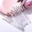 Kingtree Eyeshadow Makeup Brushes, 10PCS Crystal Brushes for Eye Makeup Premium Synthetic Bristles Eyeshadow Blending Crease Makeup Eye Brush Set, Professional Eyebrow Lip Make Up Tools