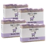 PURE SABAO Lavender Calm - Goat Milk Soap - 4 pack