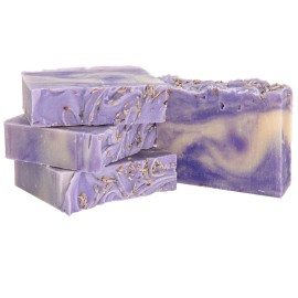 PURE SABAO Lavender Calm - Goat Milk Soap - 4 pack