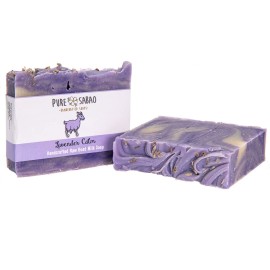 PURE SABAO Lavender Calm - Goat Milk Soap - 4 pack