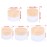 AKOAK 5g/10g/15g/30g/50g Reusable Glass Cream Bottle, Suitable for DIY, for Sampling Eye Shadow, Face Cream, Blush, Eye Cream, Sunscreen and Other Cosmetic Containers Bottle