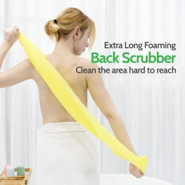 Exfoliating Washcloth Japanese Washcloth Nylon Bath Wash Cloth Korean Exfoliating Cloth Loofah Towel Beauty Washcloth Sponge Loofah Body Scrub Back Scrubber for Shower 4 Pcs by Modu Exfoliating Washcloth Japanese Washcloth Nylon Bath Wash Cloth Korean Exfoliating Cloth Loofah Towel Beauty Washcloth Sponge Loofah Body Scrub Back Scrubber for Shower 4 Pcs by Modu