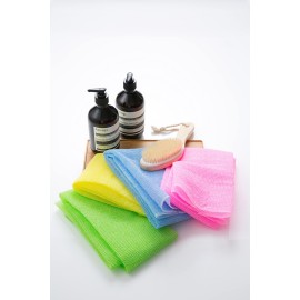 Exfoliating Washcloth Japanese Washcloth Nylon Bath Wash Cloth Korean Exfoliating Cloth Loofah Towel Beauty Washcloth Sponge Loofah Body Scrub Back Scrubber for Shower 4 Pcs by Modu Exfoliating Washcloth Japanese Washcloth Nylon Bath Wash Cloth Korean Exfoliating Cloth Loofah Towel Beauty Washcloth Sponge Loofah Body Scrub Back Scrubber for Shower 4 Pcs by Modu