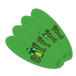 Elf Movie Logo Double-Sided Oval Nail File Emery Board Set 4 Pack