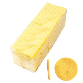 Compressed Facial Sponges,240 Pcs Face Cleansing Sponge Beauty Makeup Round Facial Wash Pads Cosmetic Face Exfoliating for Women,Yellow
