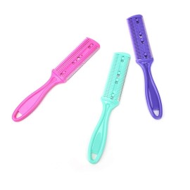 Professional 3 Pcs Double Edge Razor Blades, Trimmer Razor Dual Side Cutting Scissors DIY Hair Thinning Comb Slim Haircuts Cutting Tool Professional 3 Pcs Double Edge Razor Blades, Trimmer Razor Dual Side Cutting Scissors DIY Hair Thinning Comb Slim Haircuts Cutting Tool