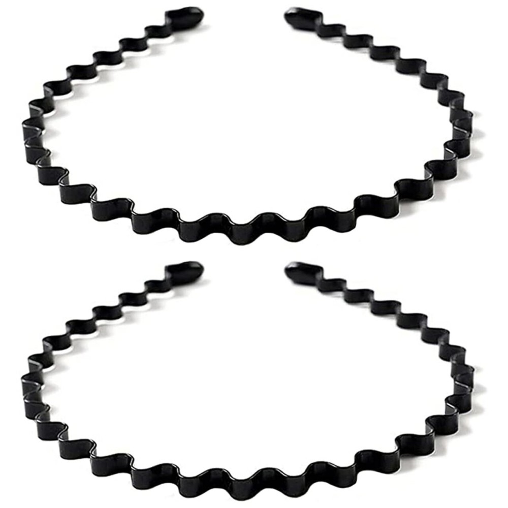 bodbop XINGZHE Metal Hair Band Men Headbands Womens Hair bands, Fashion Hair Hoop Wavy Spring Comb Headband Men Spiral Teeth Hair Accessories for Sports, 2PCS bodbop XINGZHE Metal Hair Band Men Headbands Womens Hair bands, Fashion Hair Hoop Wavy Spring Comb Headband Men Spiral Teeth Hair Accessories for Sports, 2PCS
