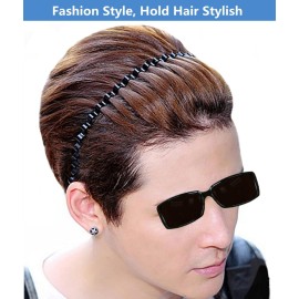 bodbop XINGZHE Metal Hair Band Men Headbands Womens Hair bands, Fashion Hair Hoop Wavy Spring Comb Headband Men Spiral Teeth Hair Accessories for Sports, 2PCS bodbop XINGZHE Metal Hair Band Men Headbands Womens Hair bands, Fashion Hair Hoop Wavy Spring Comb Headband Men Spiral Teeth Hair Accessories for Sports, 2PCS