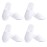 Haploon 24 Pairs Spa Slippers, Cotton Velvet Closed Toe Slippers Disposable Spa Slipper Fit for US Men Size 10 and Women Size 11 for Hotel, Home, Guest Use