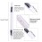 AKOAK 1 Pack Nail Art Double-head Silicone Pen, Smudge, Powder, Point Drill Multi-purpose Silicone Pen DIY Nail Tool