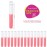 FANDAMEI 45 Pcs Nail Glue for Press Ons, 0.07 oz for Each Strong Nail Bond Glue for Nail Tips Acrylic NailsLong-Lasting for Press On Nails