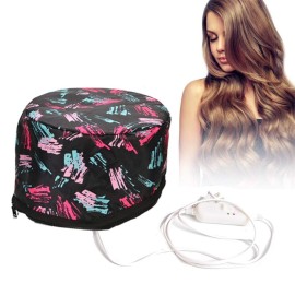 Alotlucky Hair Thermal Steamer Treatment SPA Cap Nourishing Care Hat with Adjustable Temperature Control,Moisturize and Nourish, Hair Care for Home Use(Black) Alotlucky Hair Thermal Steamer Treatment SPA Cap Nourishing Care Hat with Adjustable Temperature Control,Moisturize and Nourish, Hair Care for Home Use(Black)