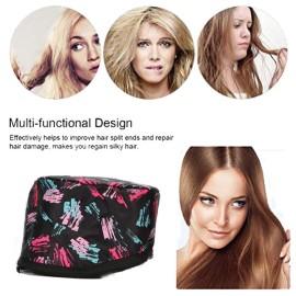 Alotlucky Hair Thermal Steamer Treatment SPA Cap Nourishing Care Hat with Adjustable Temperature Control,Moisturize and Nourish, Hair Care for Home Use(Black) Alotlucky Hair Thermal Steamer Treatment SPA Cap Nourishing Care Hat with Adjustable Temperature Control,Moisturize and Nourish, Hair Care for Home Use(Black)