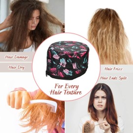 Alotlucky Hair Thermal Steamer Treatment SPA Cap Nourishing Care Hat with Adjustable Temperature Control,Moisturize and Nourish, Hair Care for Home Use(Black) Alotlucky Hair Thermal Steamer Treatment SPA Cap Nourishing Care Hat with Adjustable Temperature Control,Moisturize and Nourish, Hair Care for Home Use(Black)