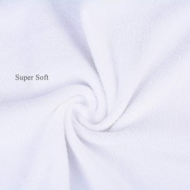 Microfiber Facial Cloths (Facial Towels), 8 Pack (12 x 12 inch), Super Absorbent, Quick Drying Fast, Soft, Eco-Friendly, for Facial Wash Cleansing, Make-up Removal, Baby and Travel (White)