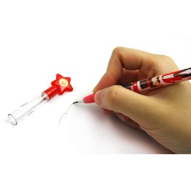 TINYMILLS 24 Pcs Circus Carnival Multi Point Stackable Pencil with Eraser for Circus Carnival Birthday Party Favor Prize Carnival Goodie Bag Stuffers