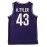 Kenny Tyler Shirts 43 K.Tyler Basketball Jersey (Purple, Large)