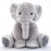 MorisMos Large Elephant Stuffed Animal, 19.6inch Soft Stuffed Elephant Plush Companion Gifts for Girls Boys, Gray