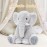 MorisMos Large Elephant Stuffed Animal, 19.6inch Soft Stuffed Elephant Plush Companion Gifts for Girls Boys, Gray