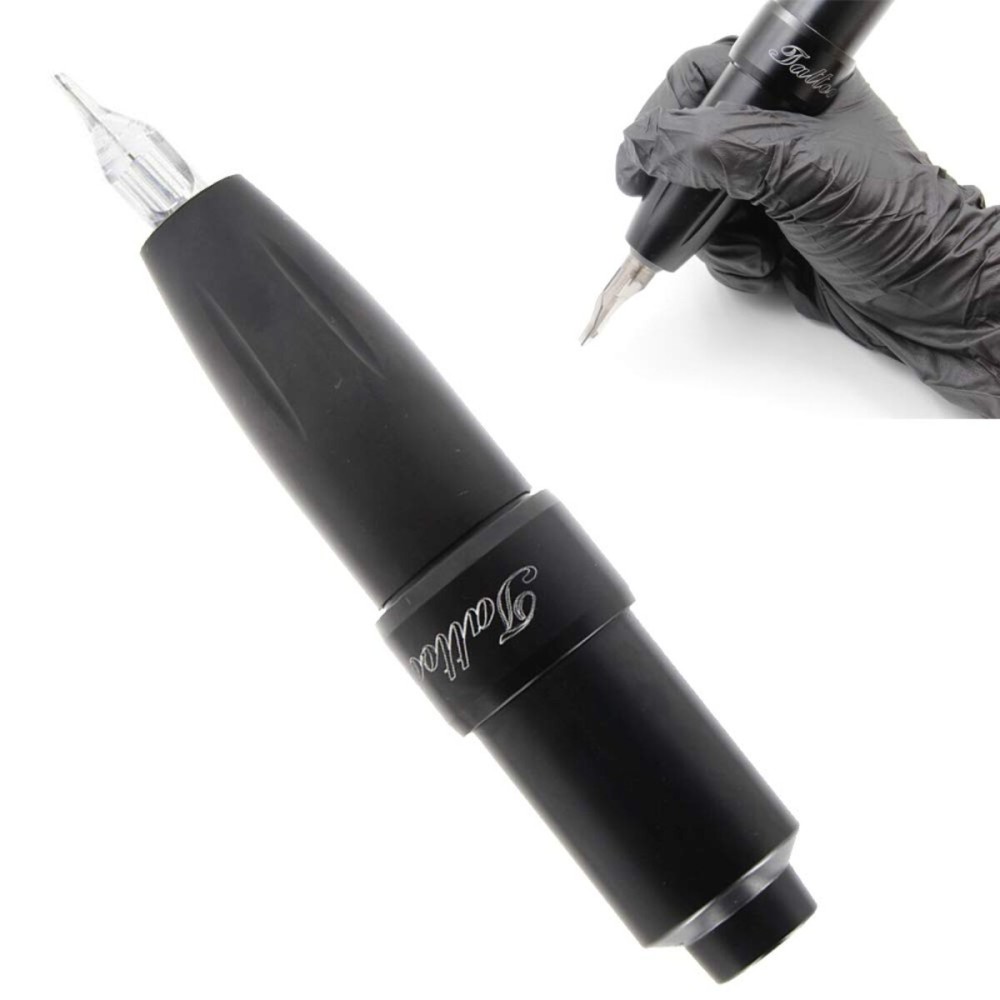 Rotary Tattoo Machine Pen - SOTICA Cartridge Tattoo Pen Machine with rca Interface Tattoo Rotary Pen Permanent Makeup Machine Pen for Body Art Tattoo Power Supply Tattoo Cartridge Needle Tattoo Supply