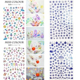 1500+ Patterns Christmas Nail Art Stickers Decals, Kalolary Self-adhesive Nail Stickers Santa Claus Snowflake Snowman Christmas Bell Tree Stick Elk for Christams Nail Decorations (12 Sheet Large Size) 1500+ Patterns Christmas Nail Art Stickers Decals, Kalolary Self-adhesive Nail Stickers Santa Claus Snowflake Snowman Christmas Bell Tree Stick Elk for Christams Nail Decorations (12 Sheet Large Size)