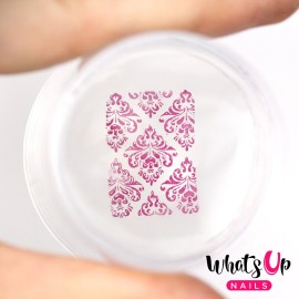 Whats Up Nails - Jumbo Clear Stamper & Scraper for Stamped Nail Art Design