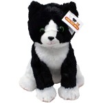 Shelter Pets: Peppa The Tuxedo Cat - 10 Black and White Plush Toy Stuffed Animals - Based on Real-Life Adopted Pets - Benefiting The Kitten and Cats Animal Shelters They were Adopted from