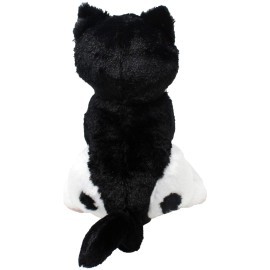 Shelter Pets: Peppa The Tuxedo Cat - 10 Black and White Plush Toy Stuffed Animals - Based on Real-Life Adopted Pets - Benefiting The Kitten and Cats Animal Shelters They were Adopted from
