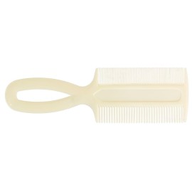 Comfort Axis Double-sided Fine Tooth Baby Comb, 12 Pack