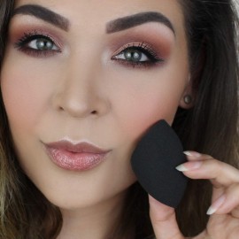 Contour Highlighter Makeup Brush Set - Beauty Junkees 5pc Brushes Kit with Blender Sponge for Full Face Contouring Sculpting Highlighting with Powder Cream Cosmetics, Soft Synthetic Vegan Contour Highlighter Makeup Brush Set - Beauty Junkees 5pc Brushes Kit with Blender Sponge for Full Face Contouring Sculpting Highlighting with Powder Cream Cosmetics, Soft Synthetic Vegan